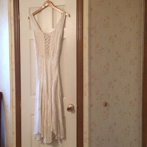 NWT Bohemian White Edwardian Dress